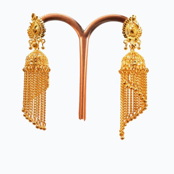 Kaner jhumka on sale design